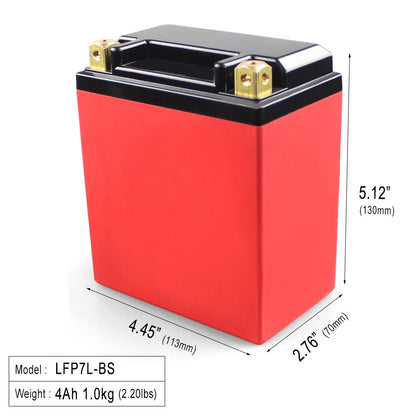 Customized Wholesale Lithium Motorcycle Battery 12v Lifepo4 Battery Suitable for  Motorcycle