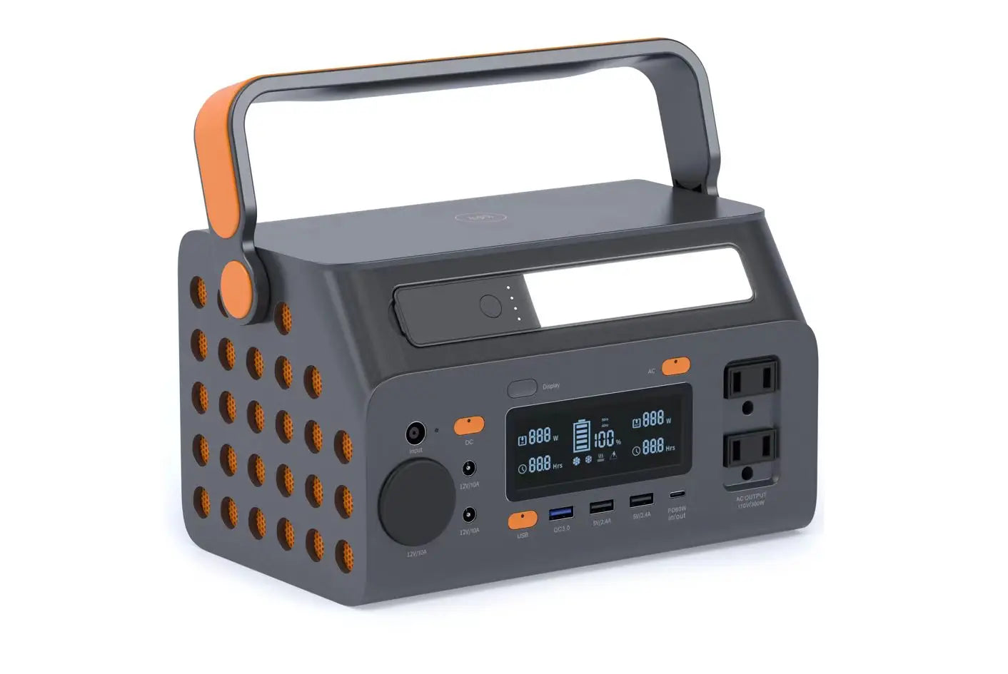 Portable Outdoor Household Mobile All-in-one 300W Power Storage Station