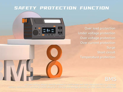 300W 12.8V Power StationNew Arrival Portable Battery Energy Storage Power Supply Generator for Travel Emergency