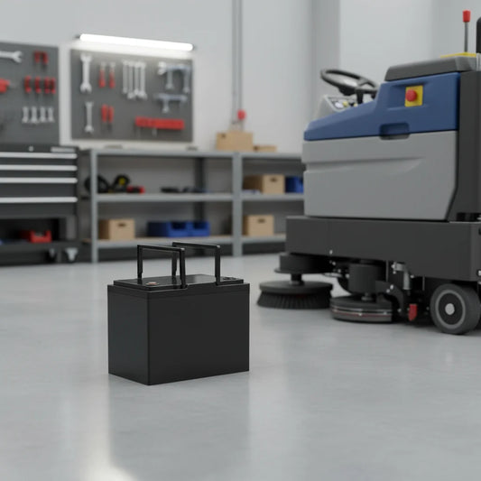 Factory Supply Fast Delivery LiTime 25.6V 50Ah Bluetooth LiFePO4 Battery Pack for Sweepers and Floor Scrubbers