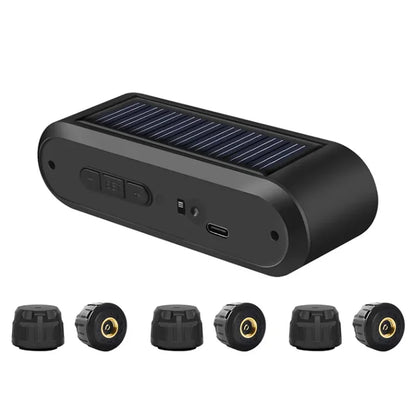 Best Selling 6 Wheel 199 Psi Rv Tpms Suitable for Truck Trailer Tire Pressure Monitoring  Tpms Rv Lcd Display Product