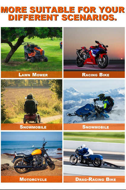 Yauneidak LFP7B-4 12.8V 4Ah 260CCA LiFePo Lithium Battery Superb High Quality Rechargeable Motorcycle Battery 4000 Cycles