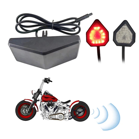 Motorcycle Blind Spot Detection System 24Ghz Motorcycle lane Change Assistance (single Radar)