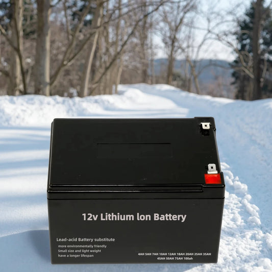 High Safety 12.8V 5Ah-100Ah LiFePO4 Battery With BMS Voltage Protection for Motorcycle Scooter Snowmobile Racing Bike