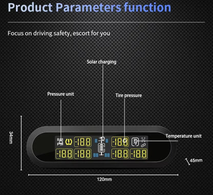 Best Selling 6 Wheel 199 Psi Rv Tpms Suitable for Truck Trailer Tire Pressure Monitoring  Tpms Rv Lcd Display Product