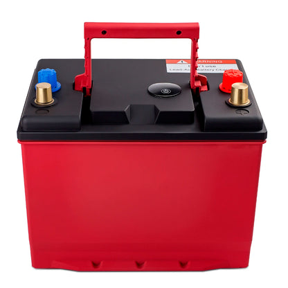 80D26L/R Yauneidak Solar RV Camping Leisure Marine LiFePO4 High Rate Pouch Cell 1280Wh 12V 100AH 3000 Cycles 2-Year Battery