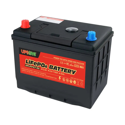 Yauneidak 12.8V 70Ah LiFePO4 Solid State Battery Pack Rechargeable with Built-in BMS 4000 Cycles 2022 Model