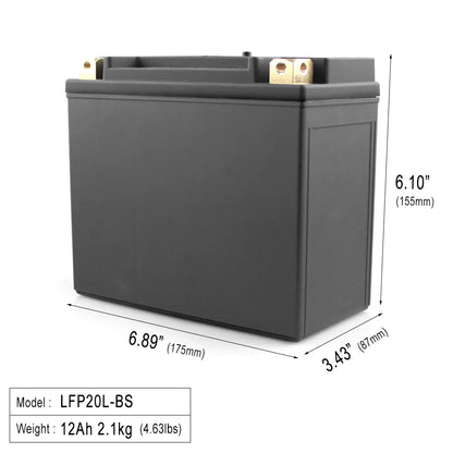 Factory Direct 12 Volt 12v 5ah 9ah 12ah 14ah Motorcycle Battery 12.8v Motorbike Lithium Batteries Vietnam Thailand Bestsellers