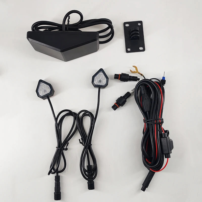 24Ghz Single radar BSD System with Warning Lamp Motorcycle Blind Spot Detection System