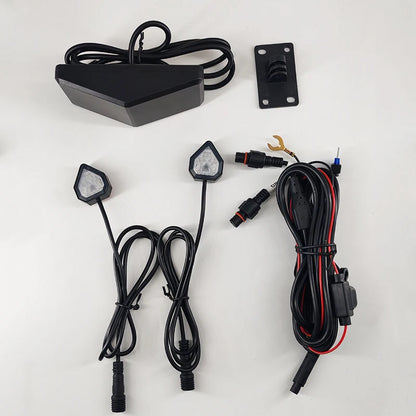 24Ghz Single radar BSD System with Warning Lamp Motorcycle Blind Spot Detection System