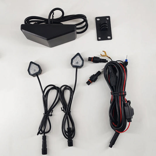 24Ghz Single radar BSD System with Warning Lamp Motorcycle Blind Spot Detection System