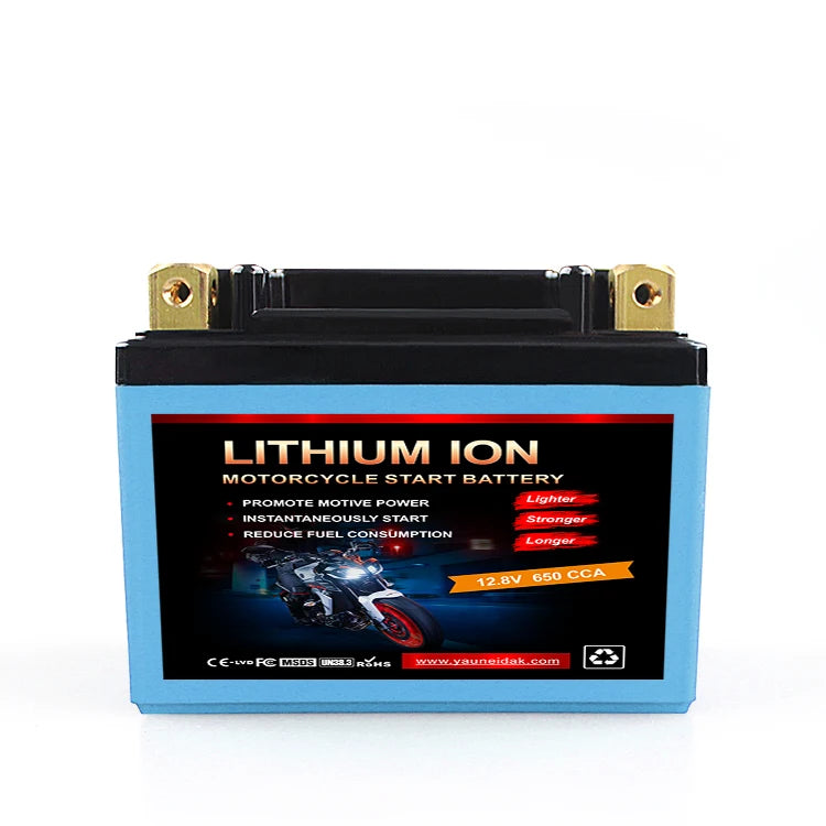 Crank up Your Ride 12.8V 10AH Rechargeable LiFePO4 High Power Battery 0.6kg for Electric Motorsports