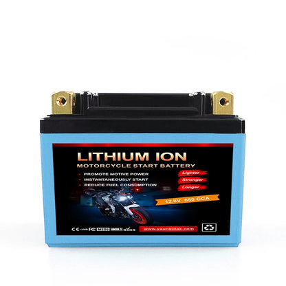 Crank up Your Ride 12.8V 10AH Rechargeable LiFePO4 High Power Battery 0.6kg for Electric Motorsports