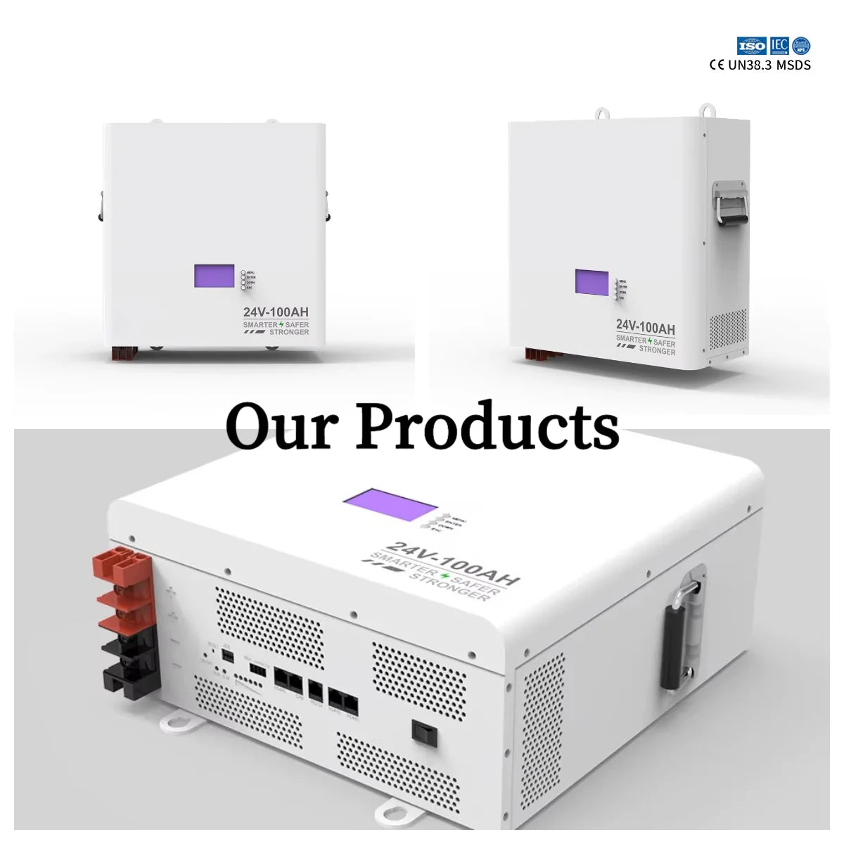 24V 100AH Lithium Battery - Image 3