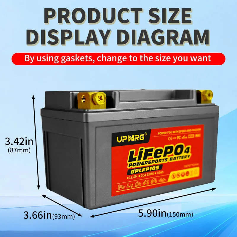 12.8V 4AH LiFePO4 Battery - Image 2