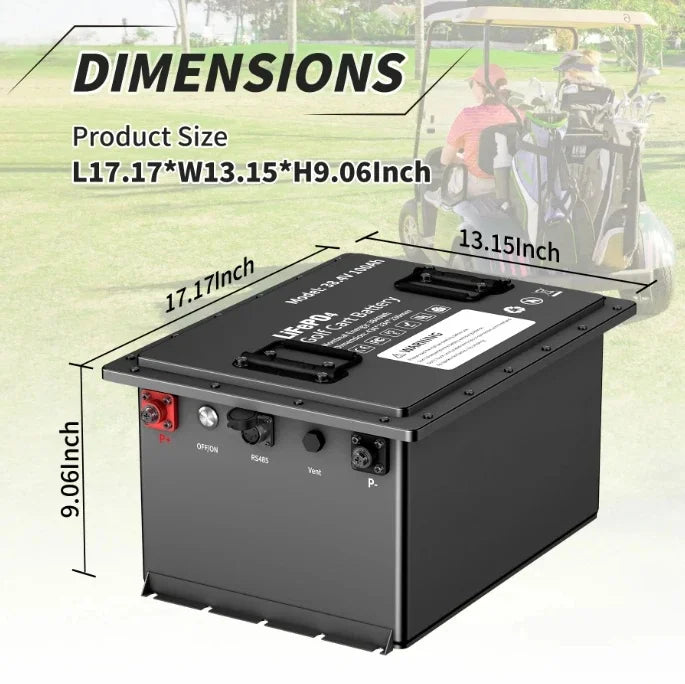 36V 100Ah 3600W LiFePO4 Battery - Image 6