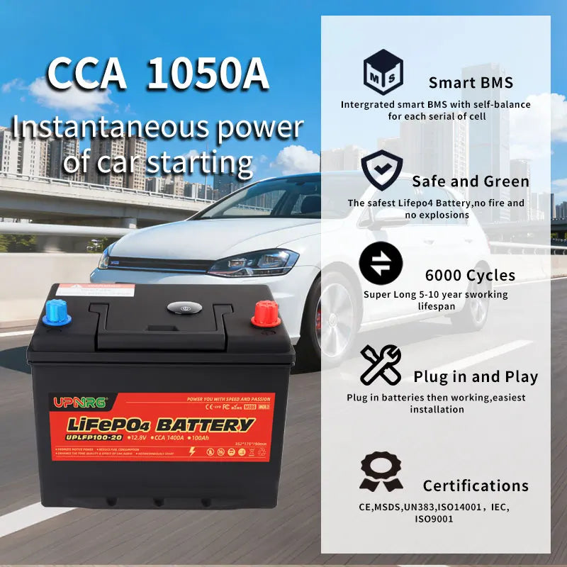 12V 100AH LiFePO4 Battery - Image 3