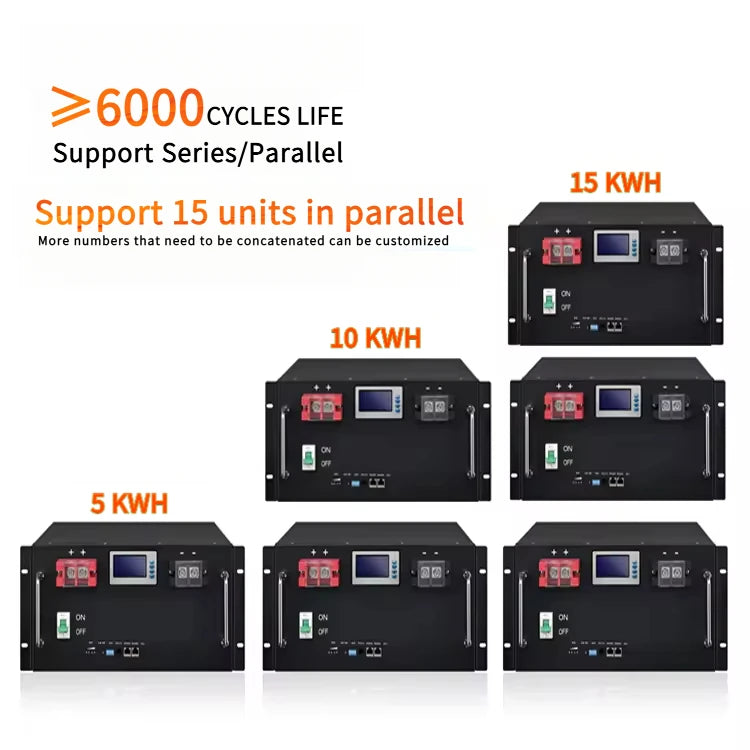 51.2v 100ah LiFePO4 Battery - Image 2