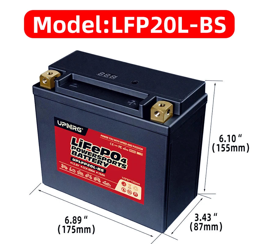 12.8v 16Ah LiFePO4 Battery for RV - Image 2