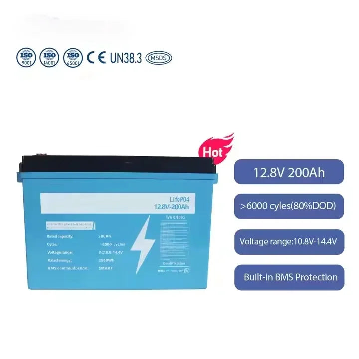 12.8V 100AH LiFePO4 Battery - Image 2