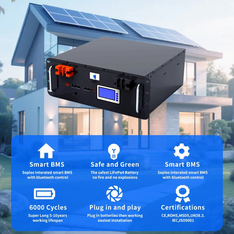 51.2V 100Ah LiFePO4 Battery - Image 4